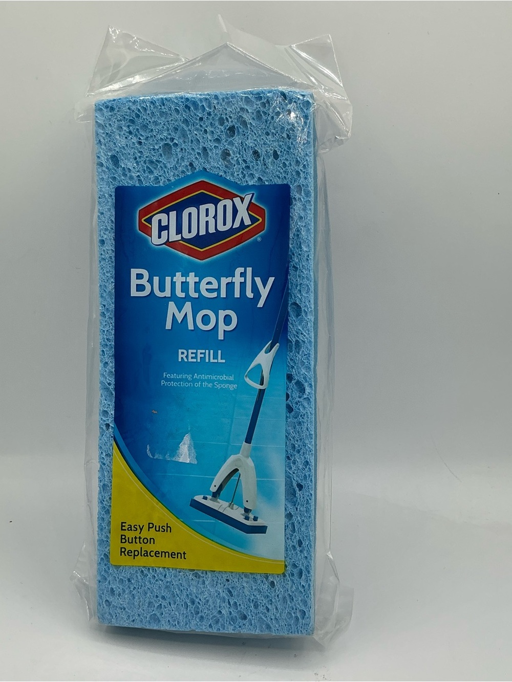 Clorox Butterfly Mop Refill Easy Push Button Replacement BRAND NEW